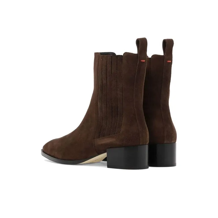 Aeyde Neil Block Heel Ankle Boots Women's-3