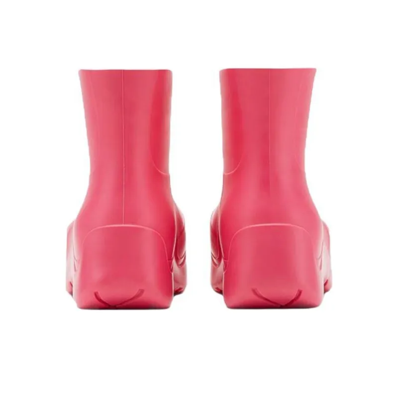 Bottega Veneta Puddle Ankle Boot Pink Women's-4