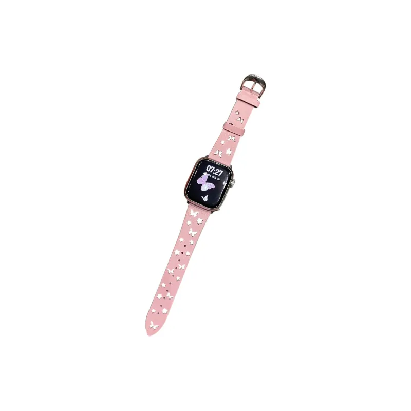 MSSM Watch Band Apple Compatibility Synthetic Leather Material-2
