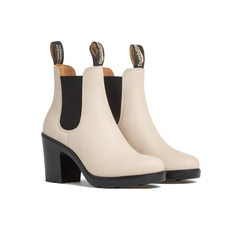 Blundstone Short Chelsea Boots 7.5cm Women's White-3