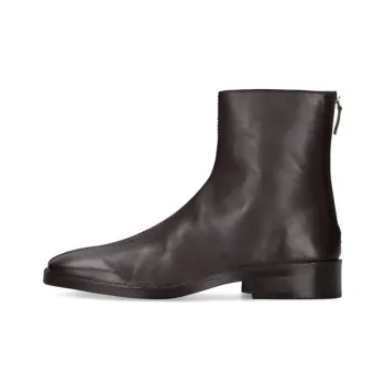 Lemaire Ankle Boots Men's Dark Brown