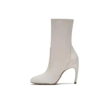 Stuart Weitzman/SW Ankle Boots 10cm Women's White