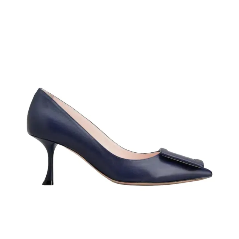 Roger Vivier Slim Heel High Heels 6.3cm Women's Blue-1
