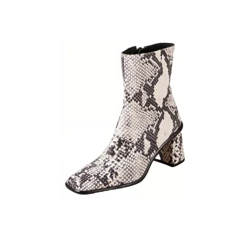ALOHAS Ankle boots Carol 7.5cm Women's Black White