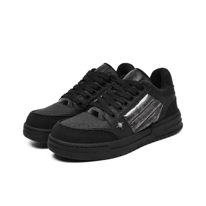 H2 Low Top Skateboard Shoes Unisex Black-2