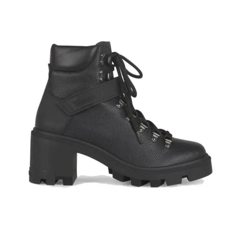 Moncler Ankle Boots Women's Black-1