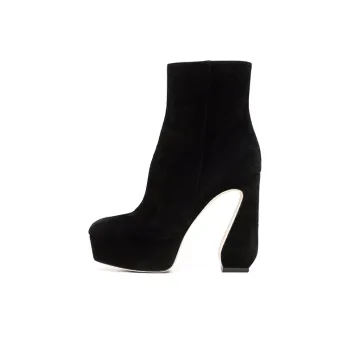 SERGIO ROSSI 125mm Suede Boots