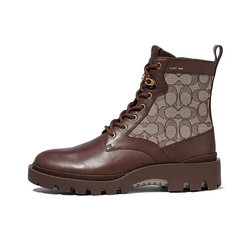 COACH CitySole Ankle Boots Men's Brown