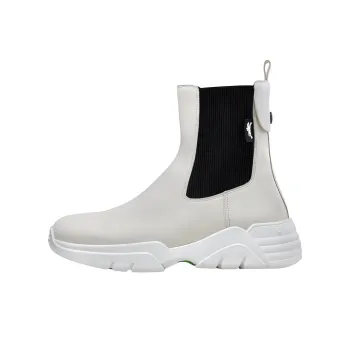 LONGCHAMP Freeminder Chelsea Boots Women's White