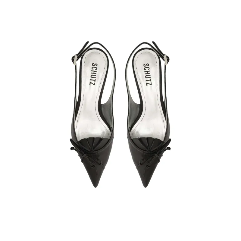 Schutz Zane Slim Heel High Heels 5cm Women's Black-4