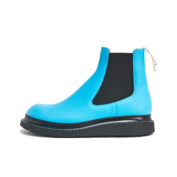 LOEWE Chelsea Boots Men's Blue Black
