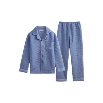 MIIOW Pajama Set Men's Light Blue