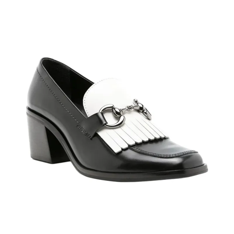 Sarah Chofakian Sapato Loafer Fortunato High Heels 6cm Women's Black-3