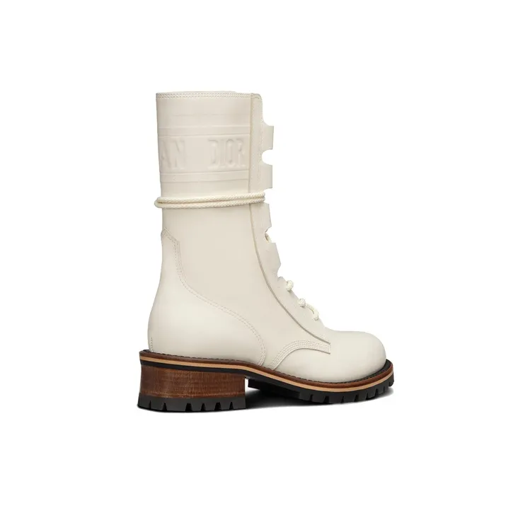 DIOR Crew Martin Boot Women's White-3
