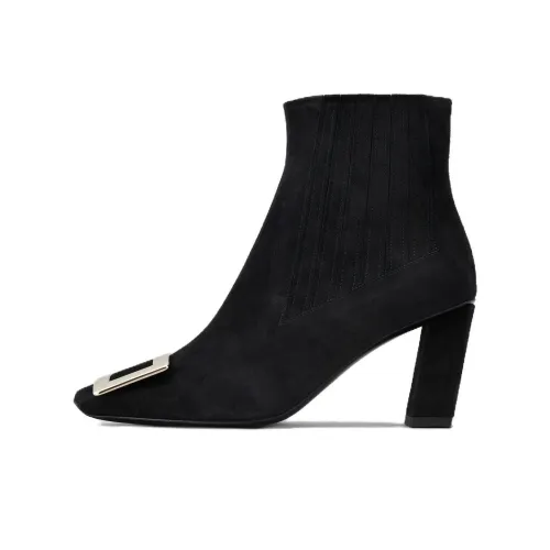 Roger Vivier Belle Vivier Buckle Chelsea Ankle Boots Women's