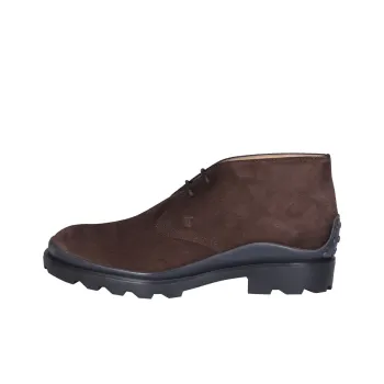 TOD'S Logo Embossed Lace Up Shoes