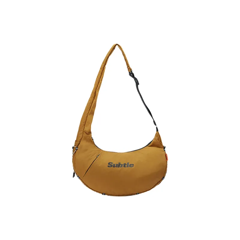 Subtle Nylon Crossbody Bag Medium Size Unisex Multicolor-15