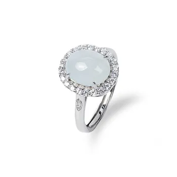 Pengshan Ice Glutinous Jadeite Rings Unisex