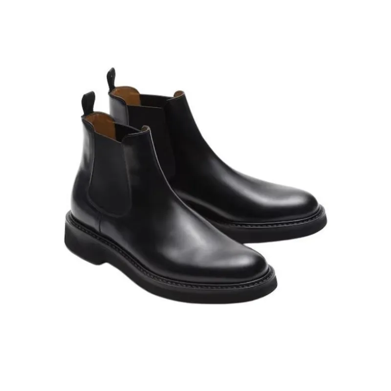 CHURCH'S Leicester Chelsea Boots Men's Black-3