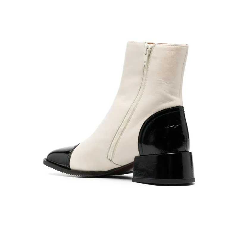 CHIE MIHARA Ankle Boots Women's White-4
