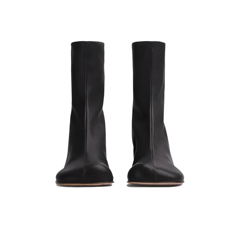 Bottega Veneta Ankle Boots 7cm Women's Black-3