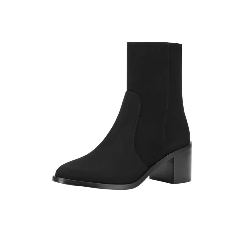 Stuart Weitzman/SW Esme Ankle Boots 6cm Women's Black-3