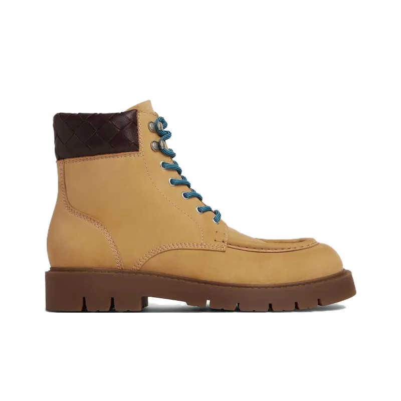 Bottega Veneta Haddock Ankle Boots 4.5cm Men's Ochre-1
