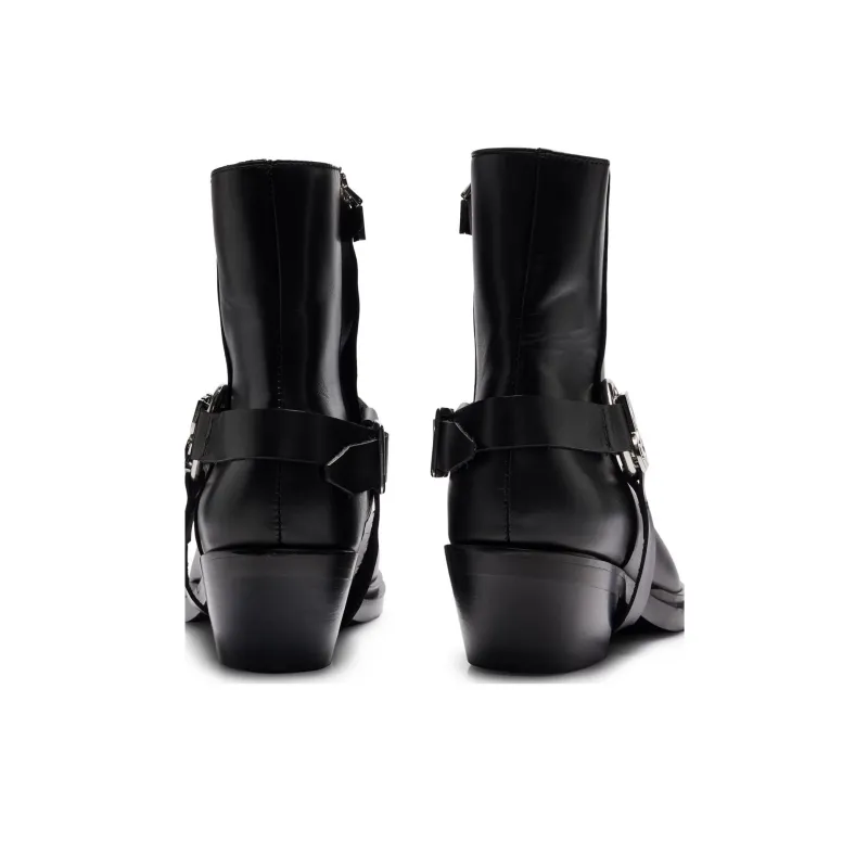 HUGO BOSS Ankle Boots 5cm Women's Black-3