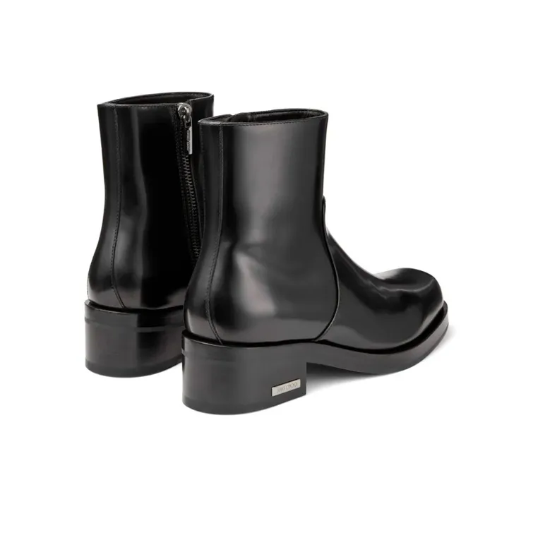 Jimmy Choo Elias Leather Ankle Boots-3