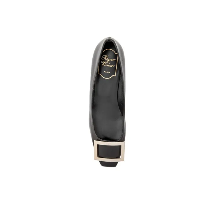 Roger Vivier Spool Heel High Heels 4.5cm Women's Black-3