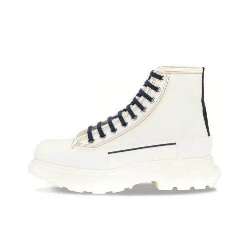 Alexander McQueen Tread Slick High Sneakers 'Off White'