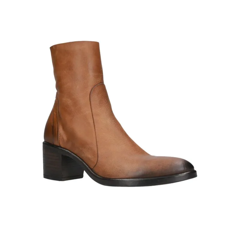 STRATEGIA Ankle Boots 6cm Women's Brown-2