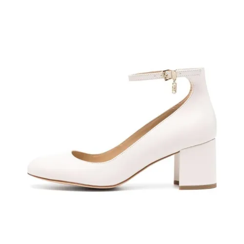 MICHAEL KORS Perla Chunky Heel High Heels Women's White