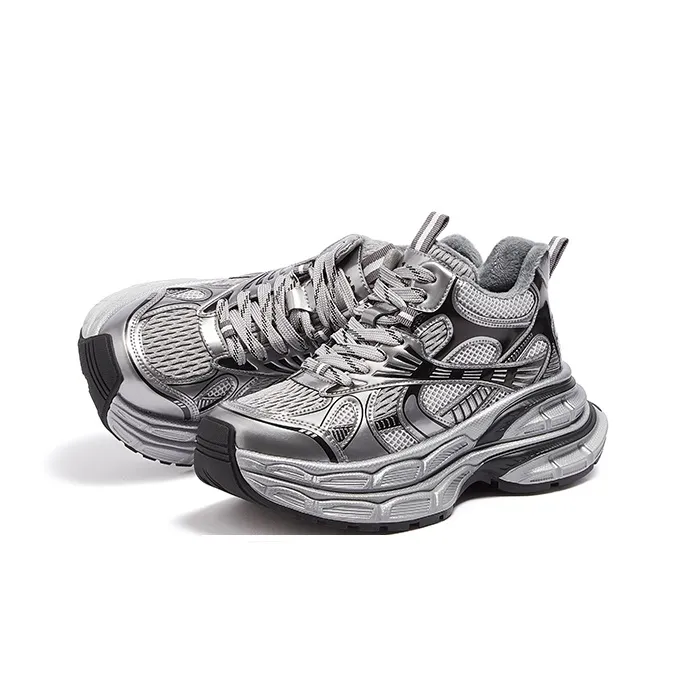 CAMEL High-Top Chunky Sneakers Women's-2