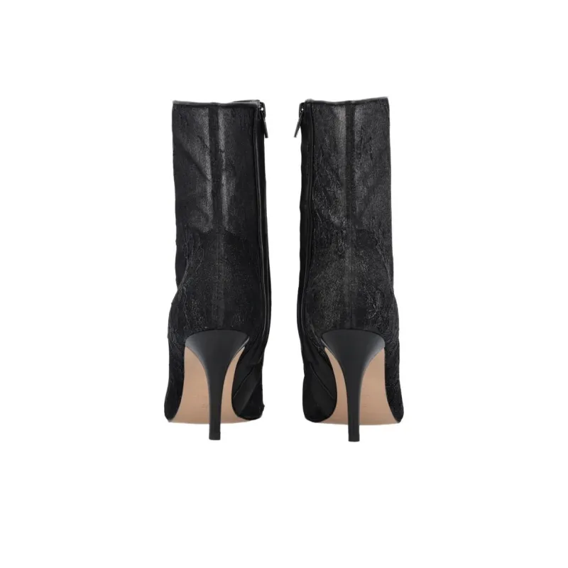 PINKO Ankle Boots 9cm Women's Black-6