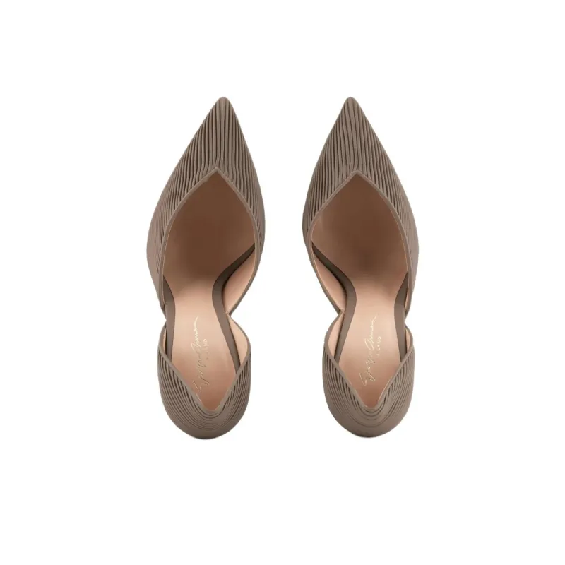 AMANI Slim Heel High Heels 10.5cm Women's Dove Gray-3