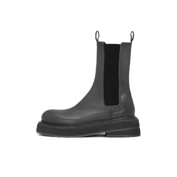 Marsèll Zuccone Short Chelsea Boots Men's Gray