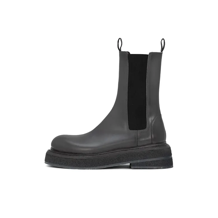 Marsèll Zuccone Short Chelsea Boots Men's Gray-0