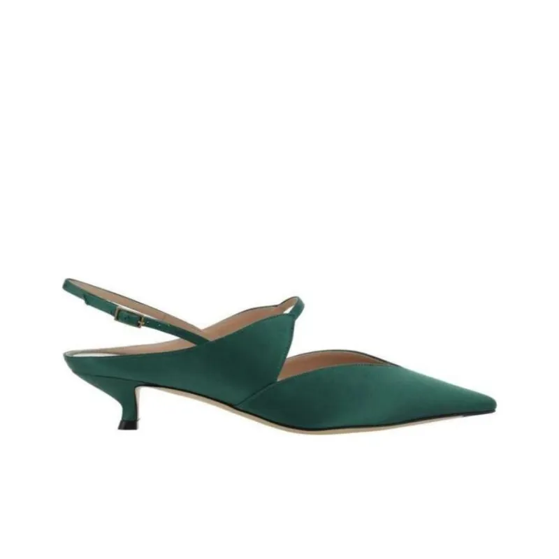 AMANI Slim Heel High Heels Women's Green-1