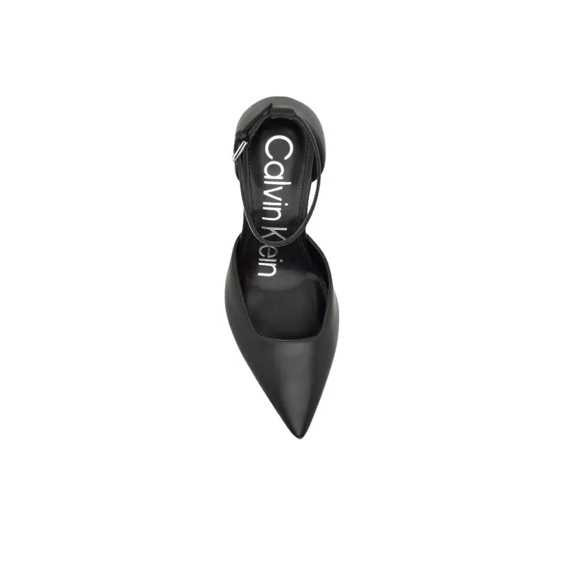 CALVIN KLEIN Carcie High Heels 9cm Women's Black-3