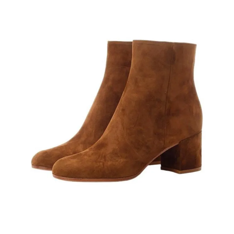 GIANVITO ROSSI Block-heel Ankle Boots-3