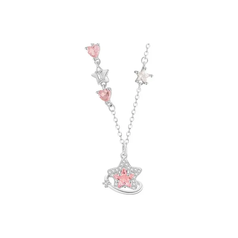 CARAT'S DIARY S925 Silver Necklaces Women's-0