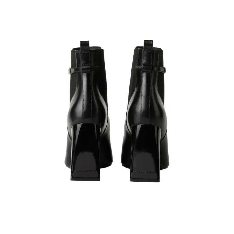 KARL LAGERFELD / Karl Lagerfeld Jeans Astra Nova Leather Boots Women's-4