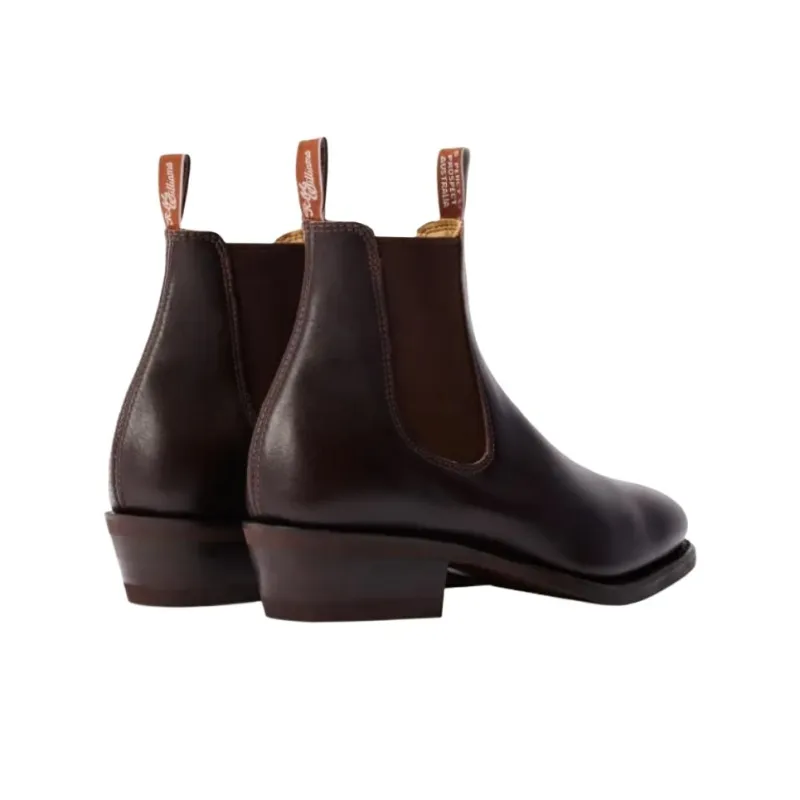 R.M.WILLIAMS Short Chelsea Boots 4.5cm Women's Brown-3