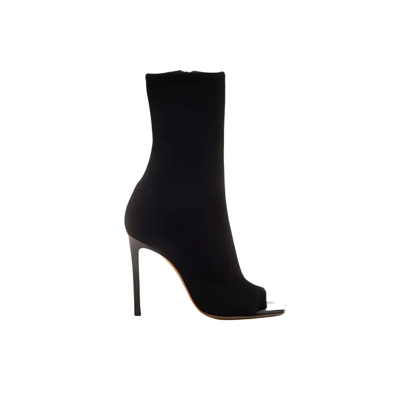 Paris Texas Amanda Open Toe Ankle Boots-1