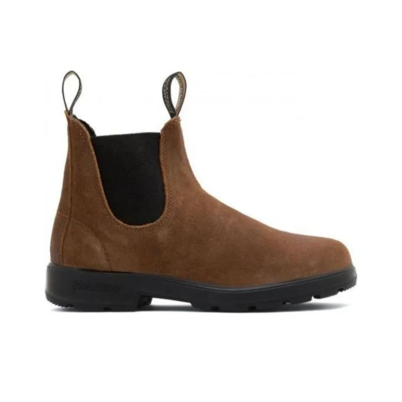 Blundstone Short Chelsea Boots Men's Brown-1