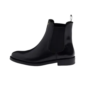 PRADA Short Chelsea Boots Women's Black