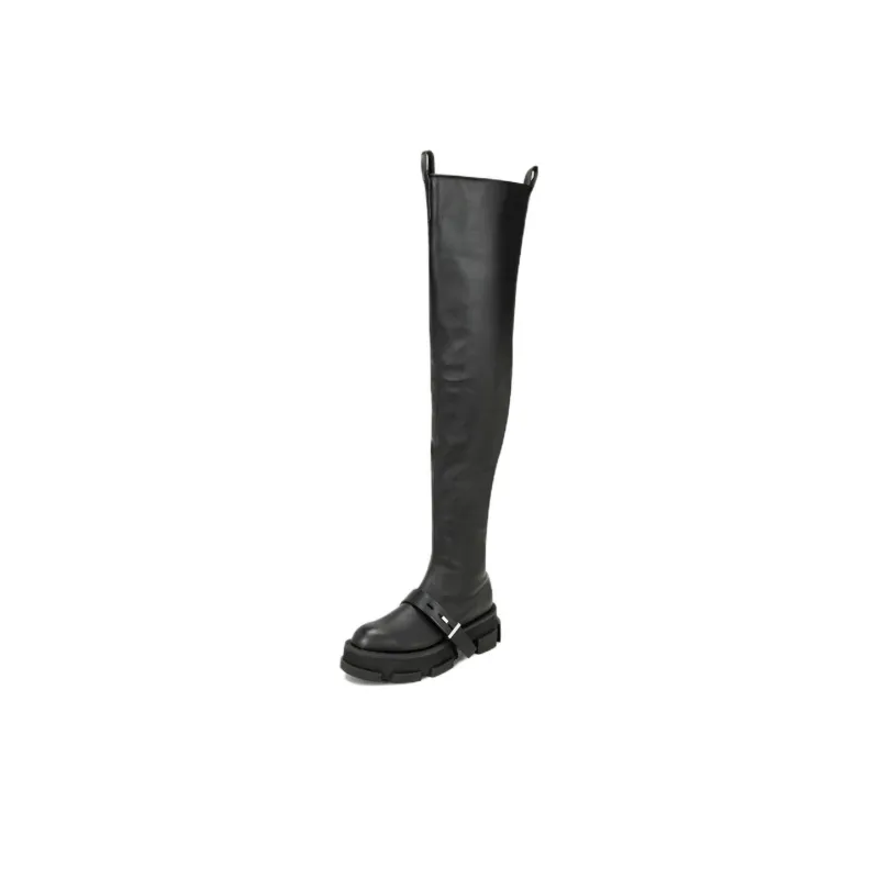 both Gao Thigh-high Chunky Boots-1
