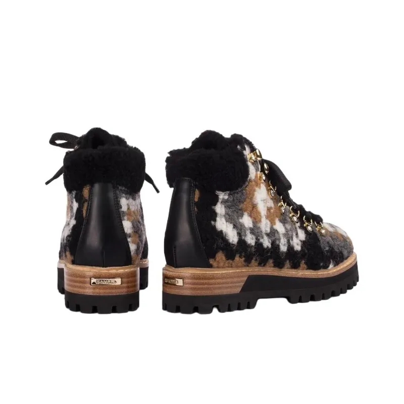 Le Silla St. Moritz Wool Ankle Boots Women's-3