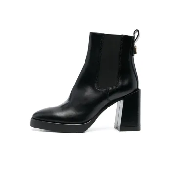 Furla Greta 90mm Leather Chelsea Boots